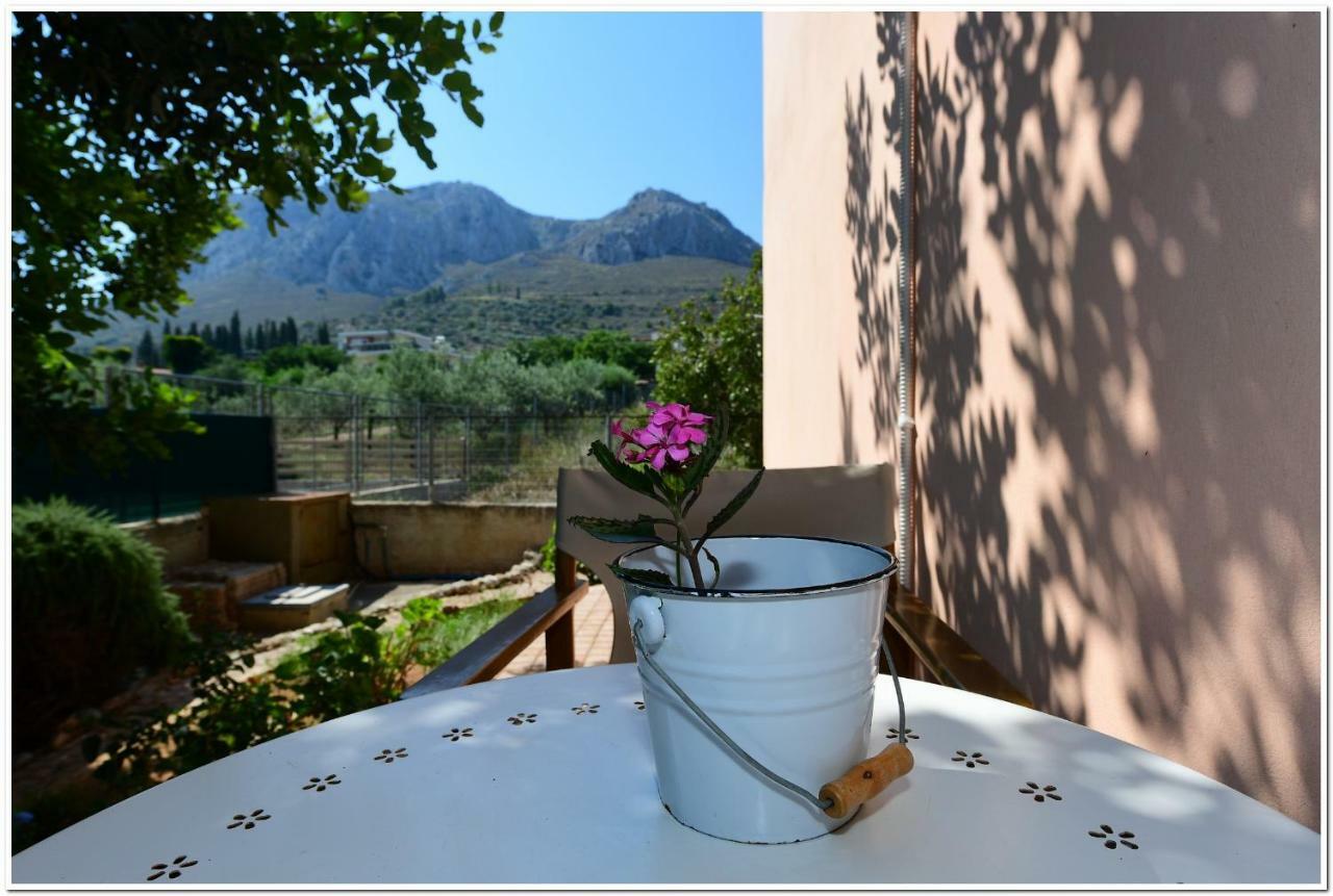 Cozy Home With Great View In Ancient Corinth Exteriör bild